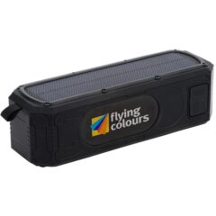 Urban Peak® Solar Waterproof Bluetooth® Speaker/Power Bank – 9W - A4801
