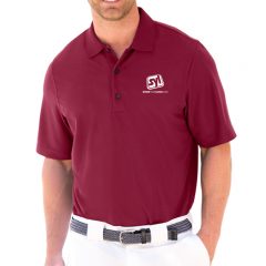 Greg Norman Play Dry® Performance Mesh Polo - GNS3K440_Maroon_silo