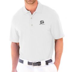 Greg Norman Play Dry® Performance Mesh Polo - GNS3K440_White_silo