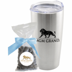 Tumbler with Dark Chocolate Almonds Mug Drop - Tumbler with Dark Chocolate Almonds Mug Drop