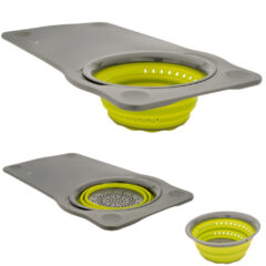 Squish® Over the Sink Cutting Board with Colander - lg_26203