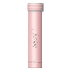 Skinny Mini Water Bottle – 10 oz - sbv20-pink-logo