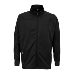 Brushed Back Micro-Fleece Full-Zip Jacket - 3275_Black_front