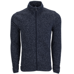 Summit Sweater-Fleece Jacket - 3305_Navy_Heather_front