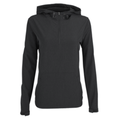 Women’s Pullover Stretch Anorak - 6106_Charcoal_front
