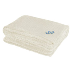 Cozy Plush Blanket - 7008_CRM_Embroidery