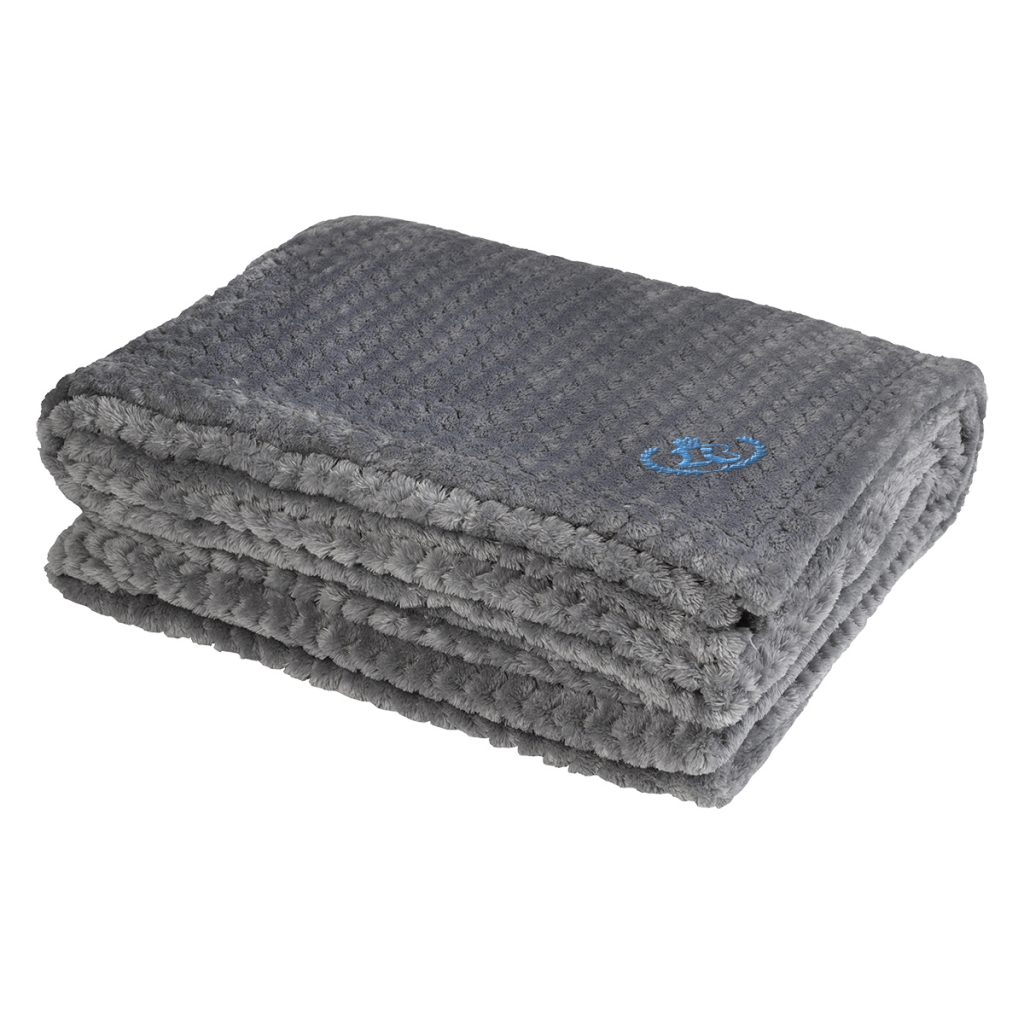 Cozy Plush Blanket - 7008_GRA_Embroidery