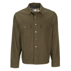 Boulder Shirt Jacket - 7340_Taupe_Green_front