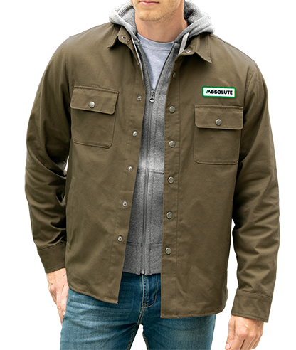 Boulder Shirt Jacket - 7340_Taupe_Green_silo_logo