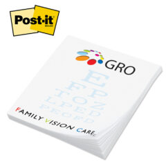 Post-it® Custom Printed Notes – 2-3/4″ x 3″ – Full Color - PD33P 8211 Post-it Custom Printed Notes Full Color Program 2-3-4 x 3