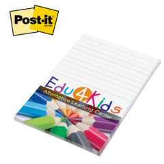 Post-it® Custom Printed Notes – 4″ x 6″ – Full Color - PD46P 8211 Post-it Custom Printed Notes Full Color Program 8211 4 x 6