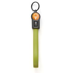 Charlie 2-in-1 Charging/Data Transfer Cable/Key Ring - T986_GRN
