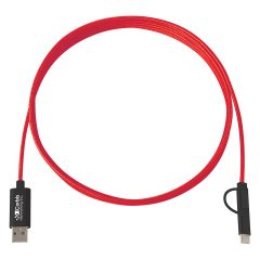 Braided Charging Cable - 2928_RED_Silkscreen 8211 Copy