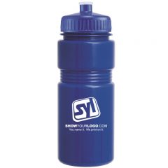 Solid Recreation Bottle with Push Pull Lid – 20 oz - 1546881393-0377_blue_blue