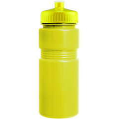 Solid Recreation Bottle with Push Pull Lid – 20 oz - 1546881474-0377_yellow_yellow