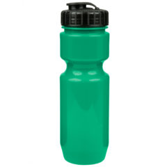 Bike Bottle with Flip Top Lid – 22 oz - 1578589641-0392_forest-green