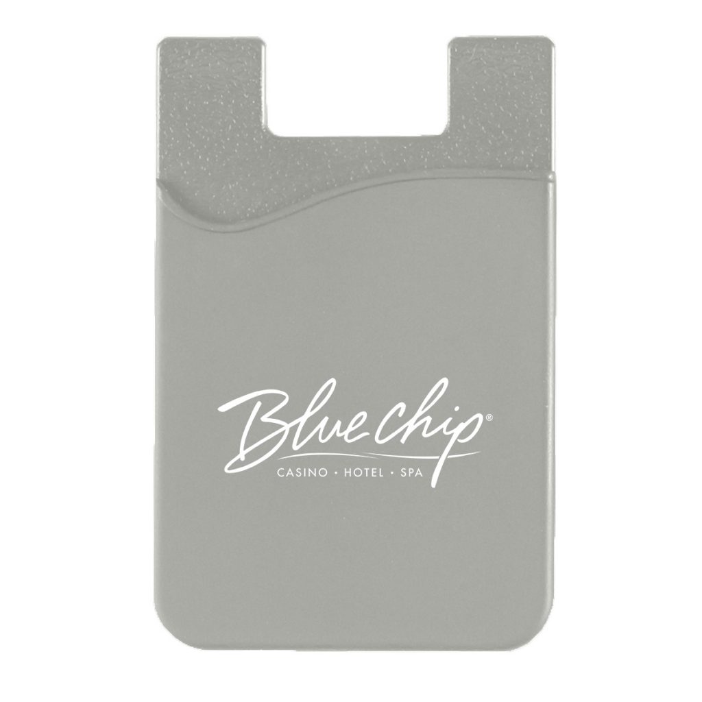 Silicone Phone Wallet - 227_GRA_Silkscreen