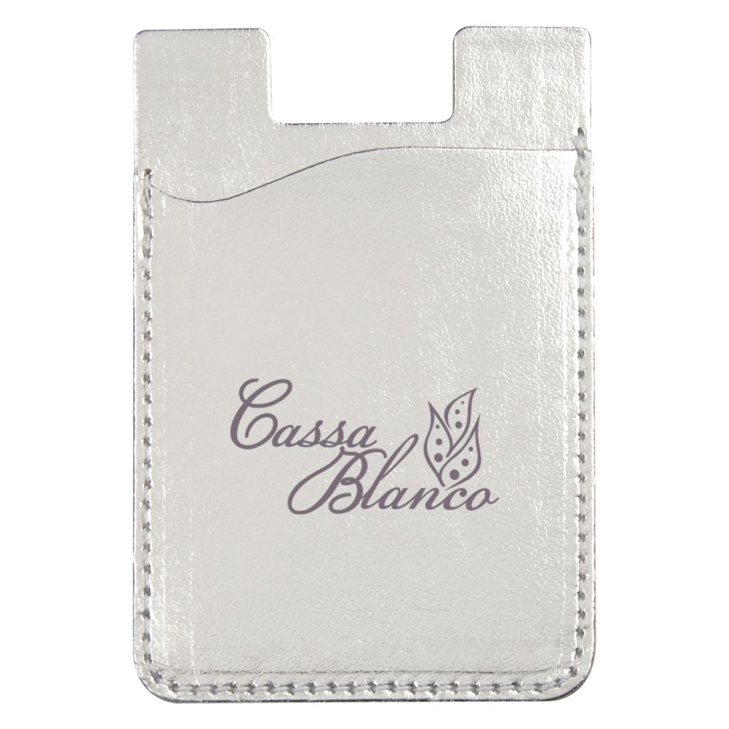Metallic Phone Wallet - 262_SIL_Silkscreen