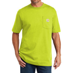 Carhartt ® Workwear Pocket Short Sleeve T-Shirt - 9550-BriteLime-1-CTK87BriteLimeModelFront3-1200W
