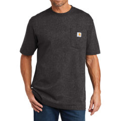 Carhartt ® Workwear Pocket Short Sleeve T-Shirt - 9550-CarbonHthr-1-CTK87CarbonHthrModelFront3-1200W