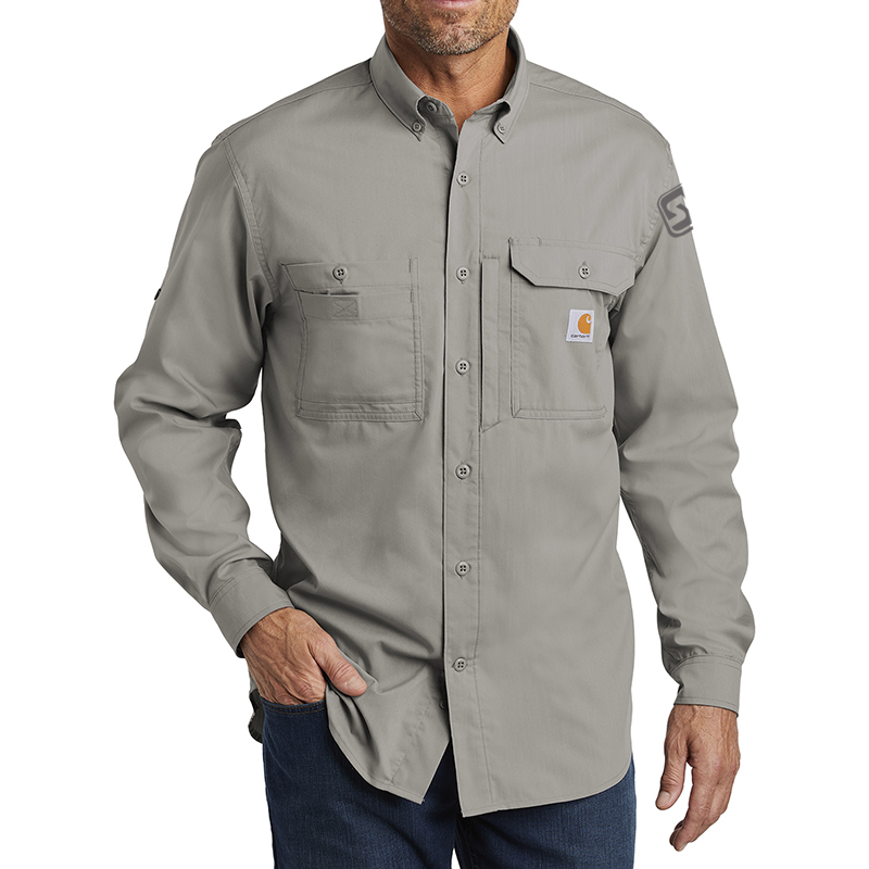 Carhartt Force ® Ridgefield Solid Long Sleeve Shirt - Show Your Logo