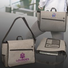 Strand Messenger Bag with Laptop Sleeve - 1