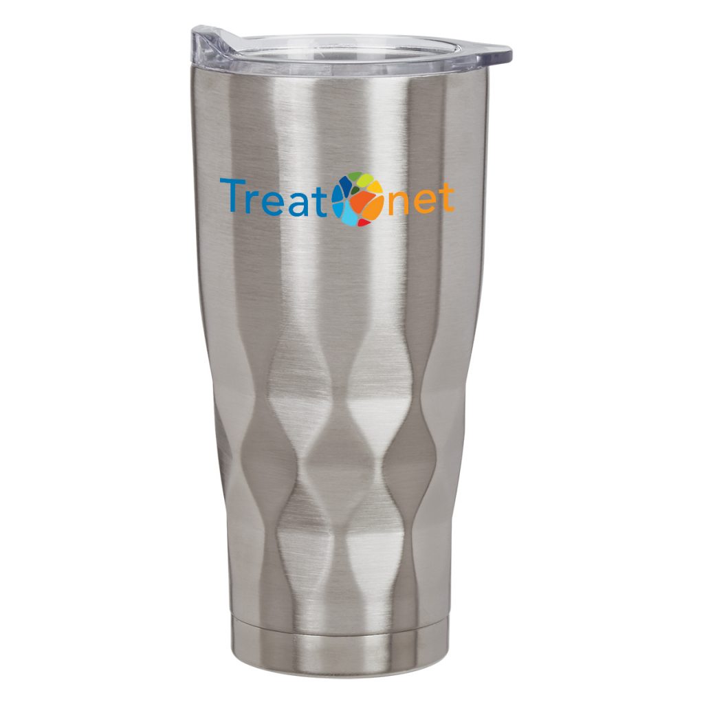 Vortex Stainless Steel Tumbler – 22 oz - 5771_SIL_Colorbrite