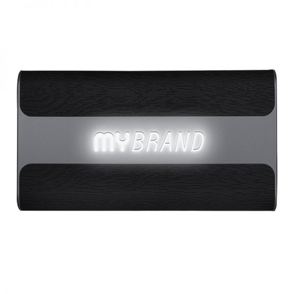 Leeman™ Light-Up-Your-Logo Power Bank – UL Certified - Leeman Light-Up-Your-Logo Power Bank 8211 UL Certified