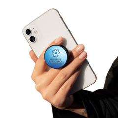 Nuckees™ Phone Grip and Stand with Snug-Hug Tech - NuckeesPhoneGripinuse
