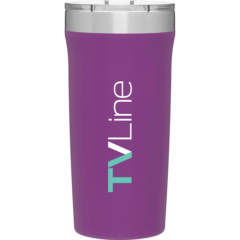 Palermo Vacuum Insulated Travel Tumbler – 18 oz - Palermo Vacuum Insulated Travel Tumbler 8211 18 oz 8211 Matte Grape