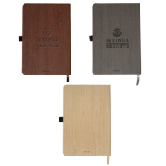 Woodgrain Texture Journal Notebook - Woodgrain Texture Journal Notebook 8211 Back