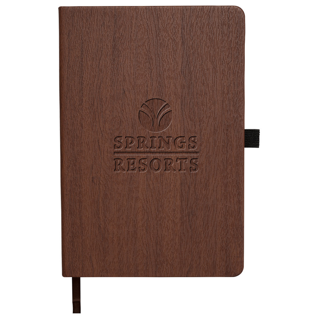 Woodgrain Texture Journal Notebook - Woodgrain Texture Journal Notebook 8211 Brown