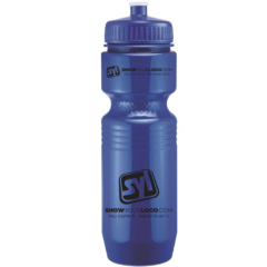 Jogger Bottle with Push Pull Lid – 26 oz - joggerpushpulllidroyalblueroyalbluelid