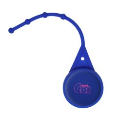 Halcyon® Round Lip Balm with Lanyard - 42311 Blue Front
