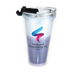 Mood Victory Acyrlic Tumbler with Flip Top Lid – 16 oz - 80-72016 Frost to Purple