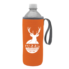 Water Bottle Caddy with Carry Strap - bottlecaddyorang