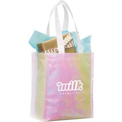Iridescent Non-Woven Gift Tote - download 2