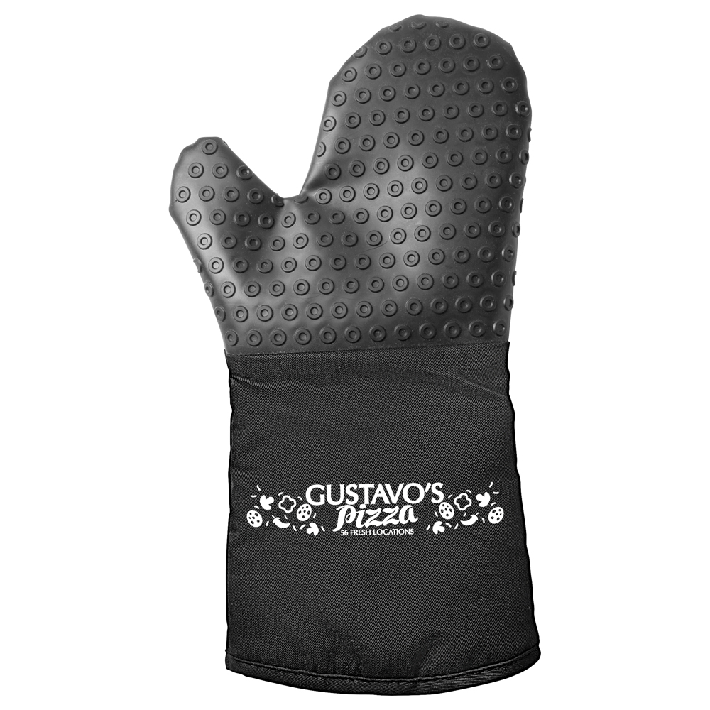 Silicone BBQ Grilling Mitt - download