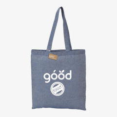 Recycled 5 oz Cotton Twill Tote - h2