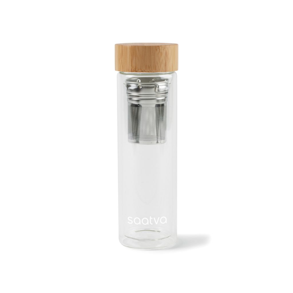 Eden Double Wall Bamboo Glass Bottle – 13.5 oz - h_100134-000