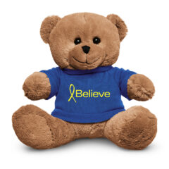 Plush Bear with T-shirt – 8.5″ - ty6027_03_z_ftdeco