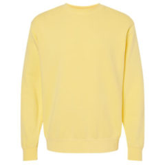 Independent Trading Co. Unisex Midweight Pigment-Dyed Crewneck Sweatshirt - 70110_f_fm