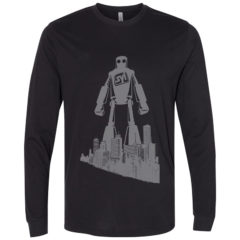 Next Level Unisex Sueded Long Sleeve Crew - b