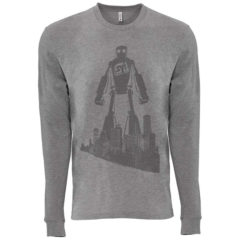 Next Level Unisex Sueded Long Sleeve Crew - d