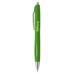 Magnolia Soft Touch Ballpoint Pen - pb9704-green