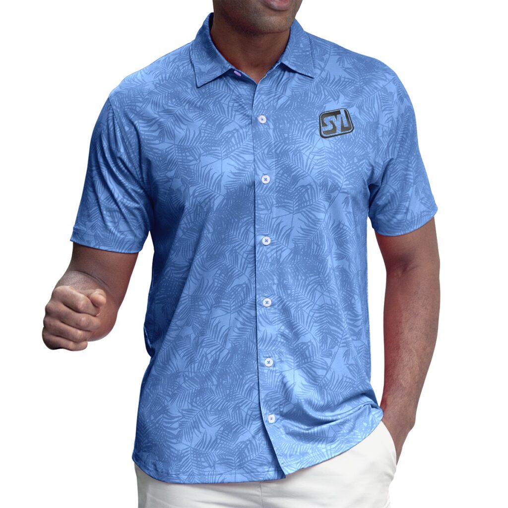 Men’s Vansport Pro Maui Shirt - 1880_Ocean_Blue_silo