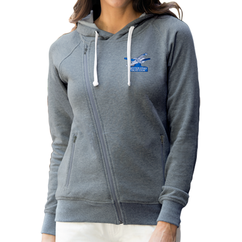 Women's Fleece Moto Jacket Show Your Logo