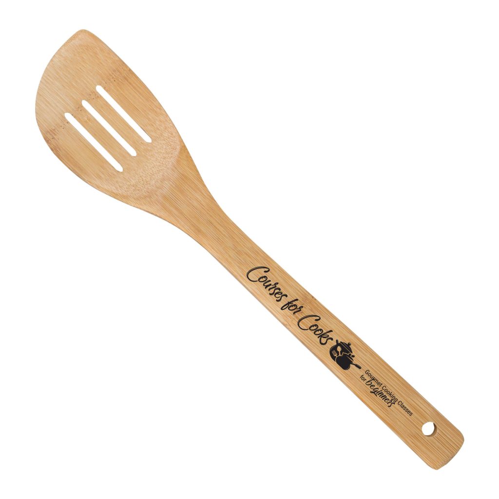 Bamboo Slotted Spatula - 3942