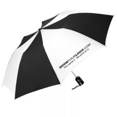 ShedRain® Auto Open Compact Umbrella - BlackWhite