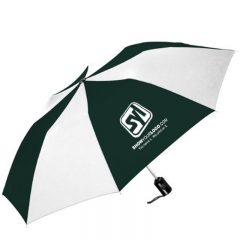 ShedRain® Auto Open Compact Umbrella - HunterWhite